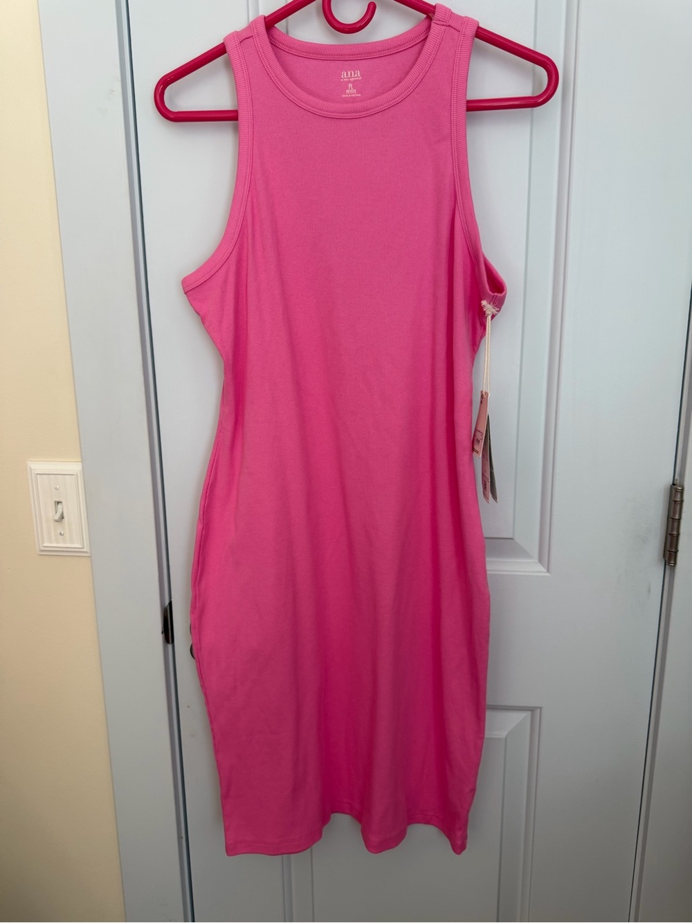 a.n.a Pink Sleeveless Tank Dress